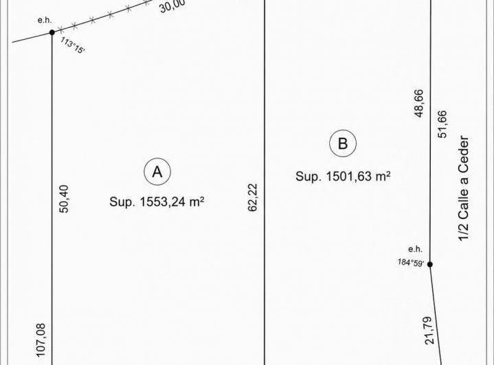 Terreno · 1501m²