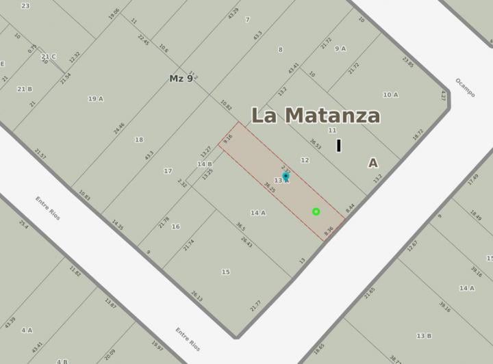 Terreno · 315m²