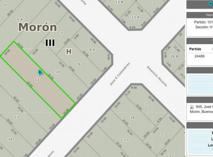 Terreno · 162m² · 3 Ambientes