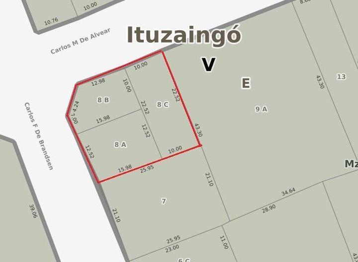 Terreno · 155m² · 3 Cocheras