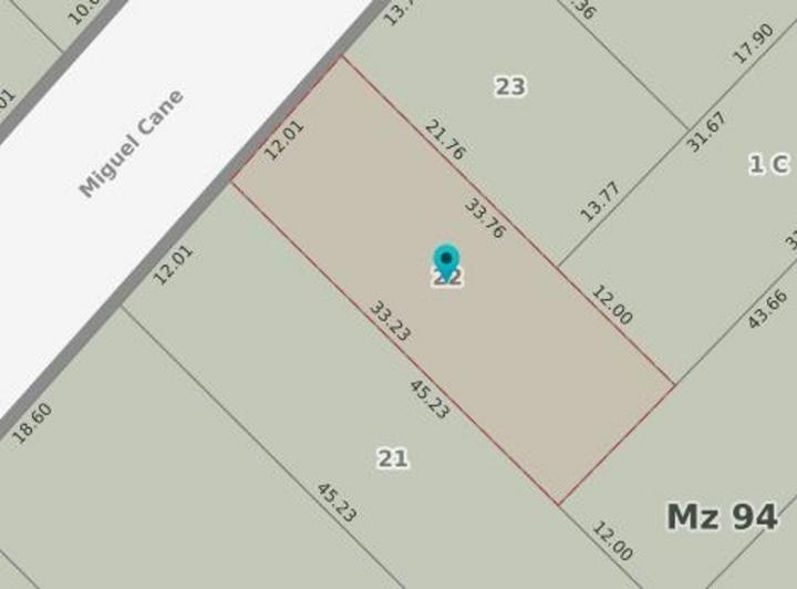 Terreno · 402m²