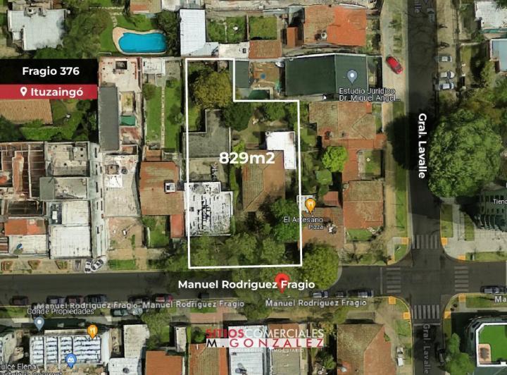 Terreno · 829m²