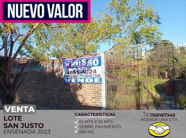 Terreno · 550m²