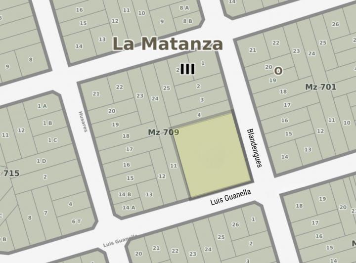 Terreno · 1688m²