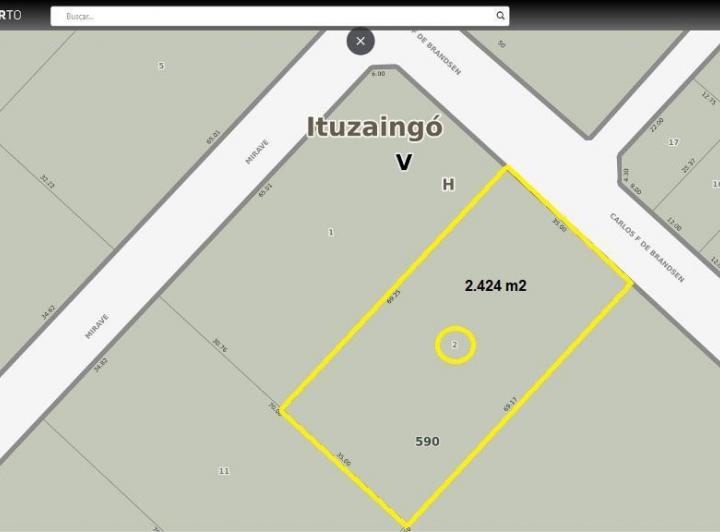 Terreno · 2424m²