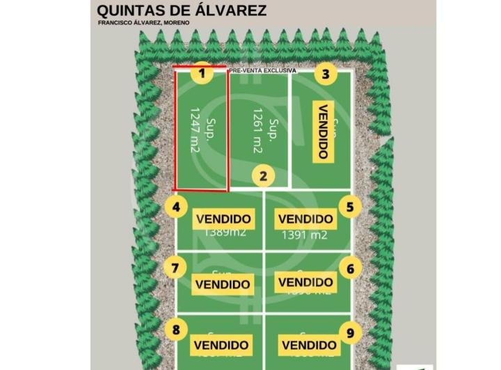 Terreno · 1200m²