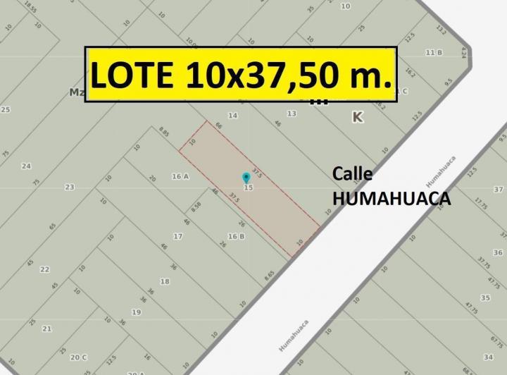 Terreno · 375m²