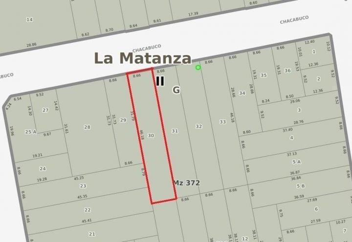 Terreno · 400m²