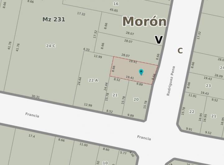 Terreno · 170m²