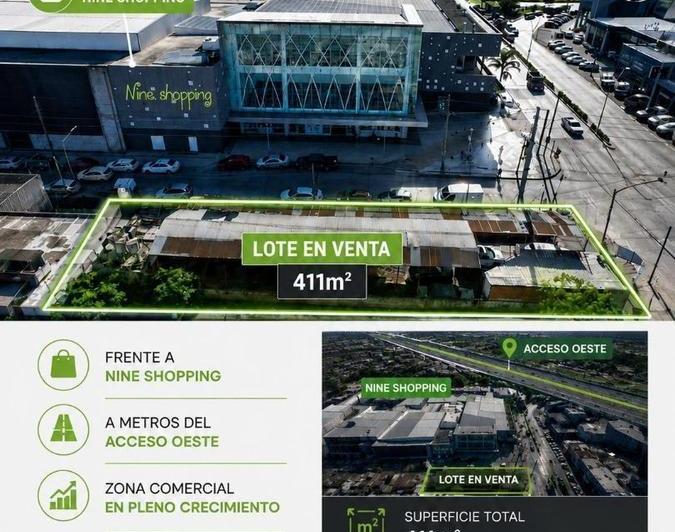 Terreno · 411m²