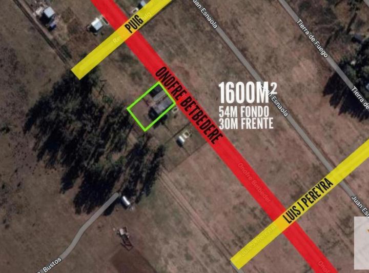Terreno · 600m² · 2 Dormitorios · 1 Cochera