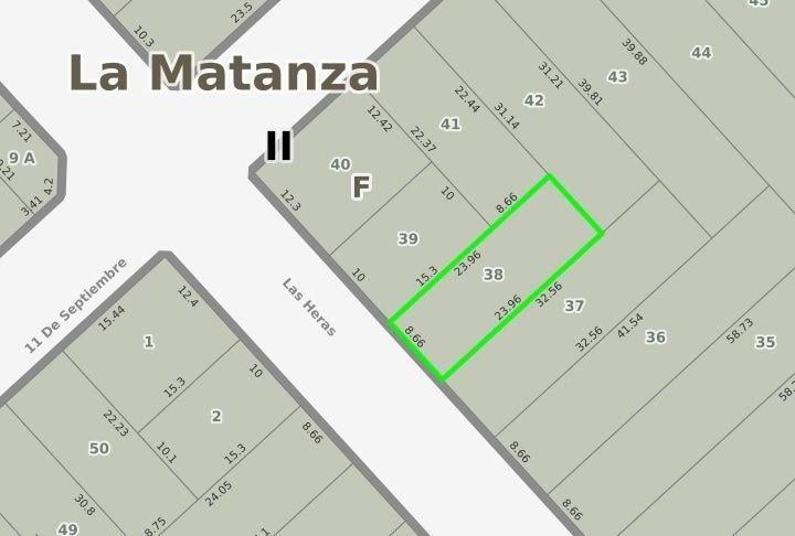 Terreno · 208m²