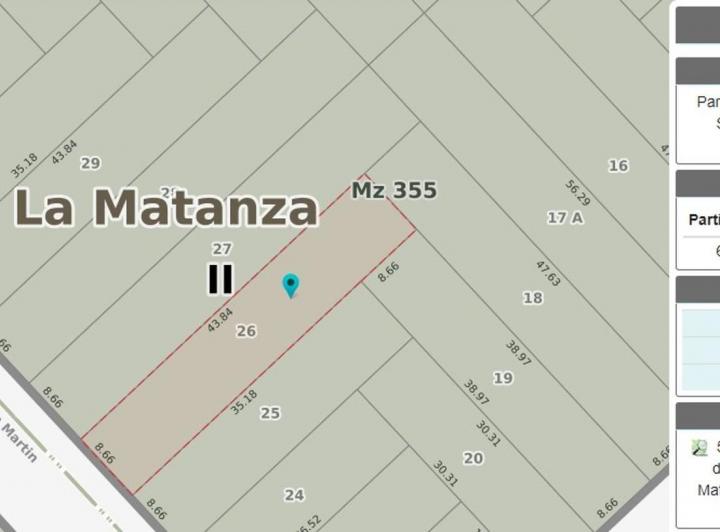 Terreno · 380m²