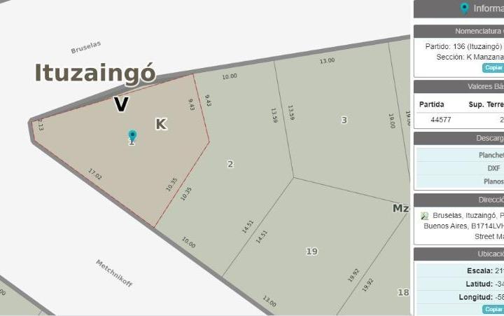 Terreno · 208m²