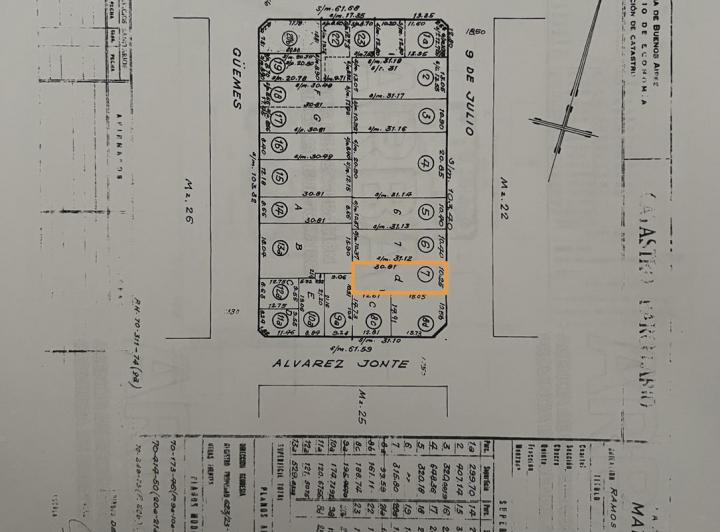 Terreno · 315m²
