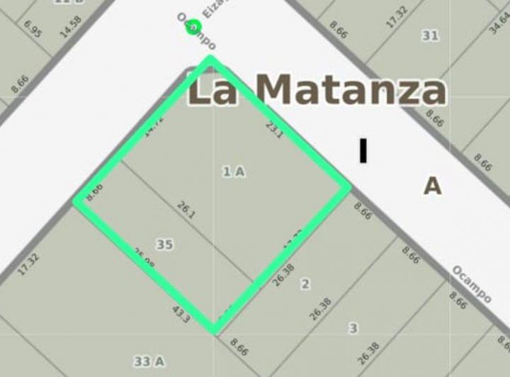 Terreno · 516m²