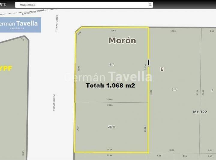 Terreno · 1068m²