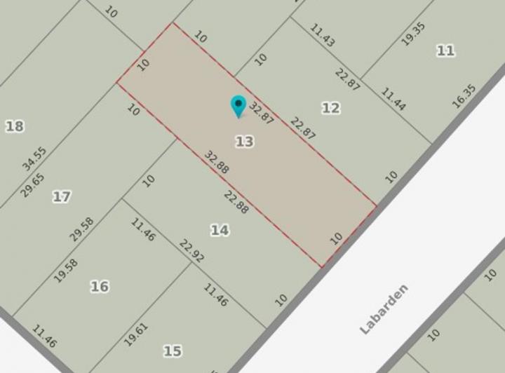 Terreno · 330m²