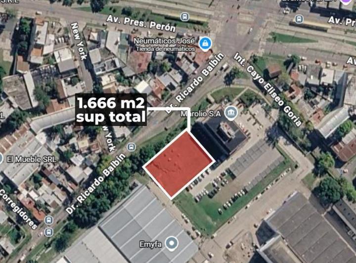 Terreno · 1666m²