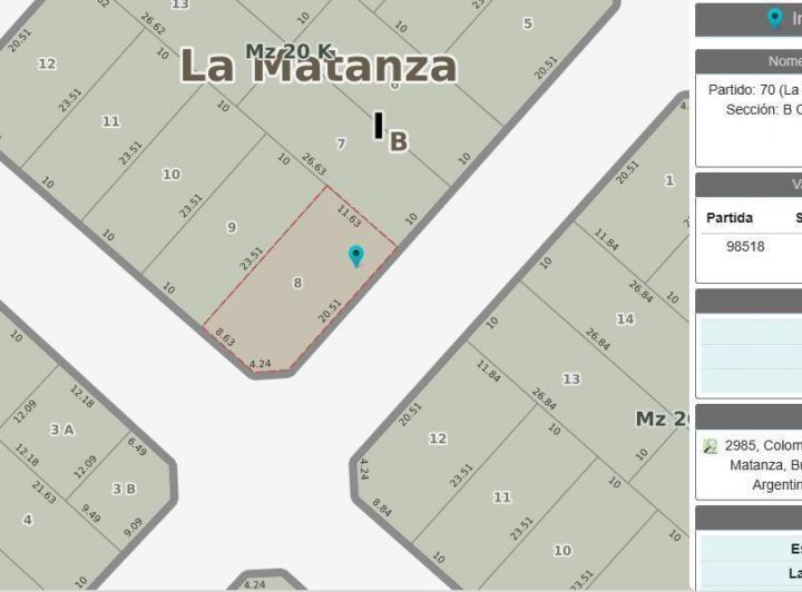 Terreno · 268m² · 3 Ambientes · 1 Cochera