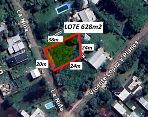 Terreno · 628m²