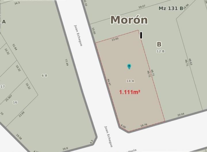 Terreno · 600m²