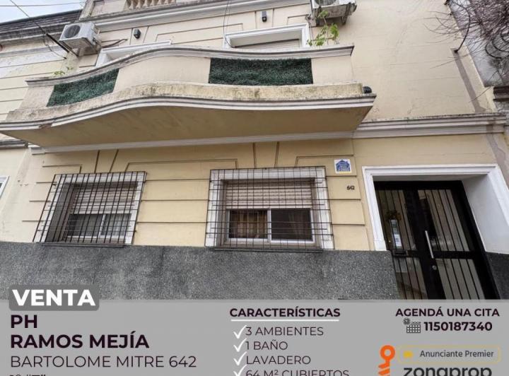PH · 64m² · 3 Ambientes