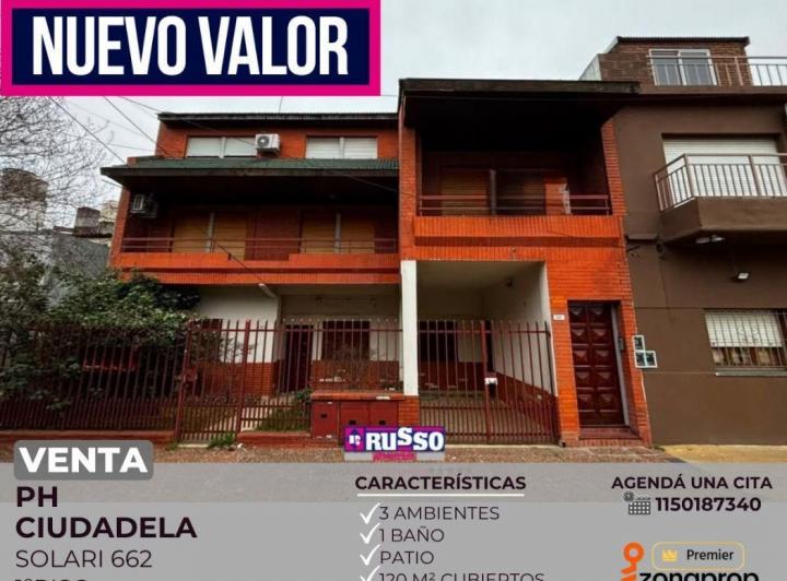 PH · 120m² · 3 Ambientes