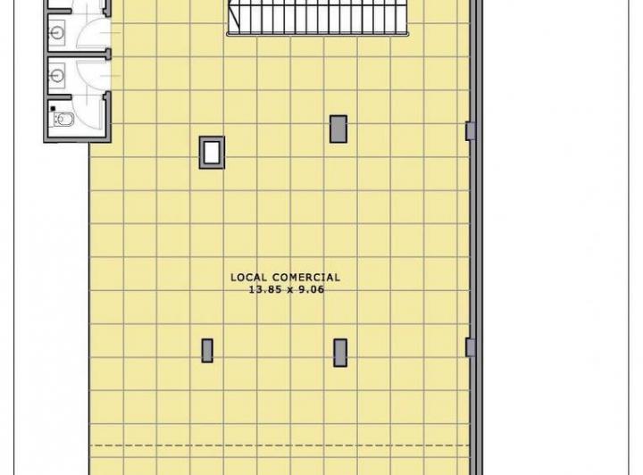 Local comercial · 253m² · 1 Ambiente