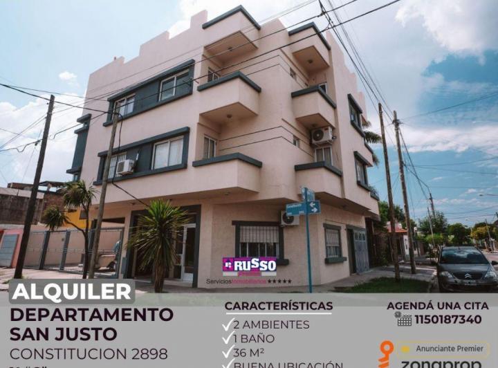 Departamento · 36m² · 2 Ambientes