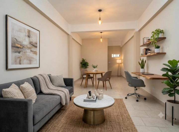 Departamento · 55m² · 1 Ambiente
