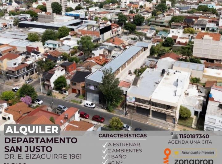 Departamento · 40m² · 2 Ambientes