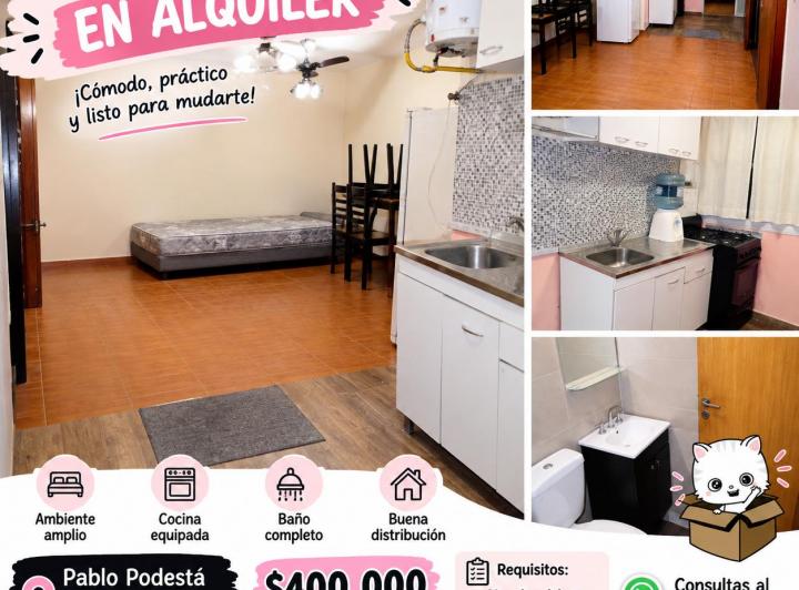 Departamento · 32m² · 1 Ambiente