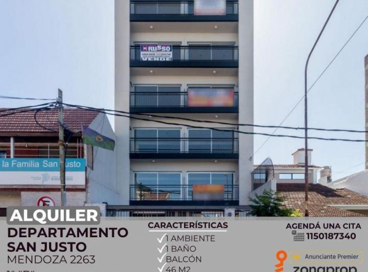 Departamento · 46m² · 1 Ambiente