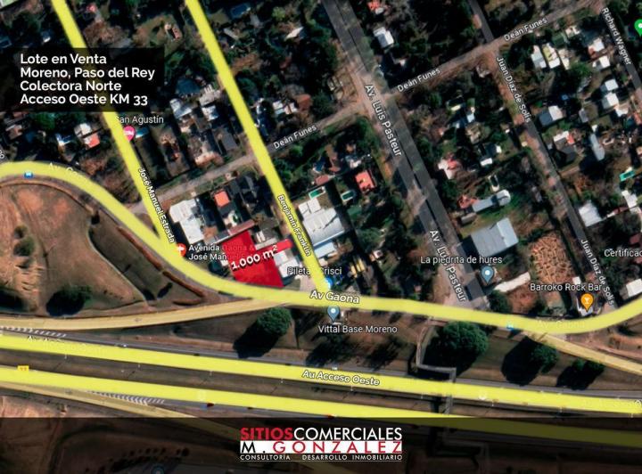 Terreno · 1000m²