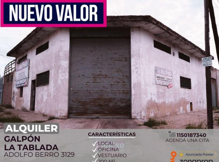 Bodega-Galpón · 200m²