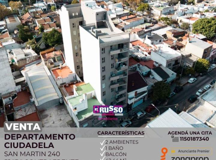 Departamento · 42m² · 2 Ambientes