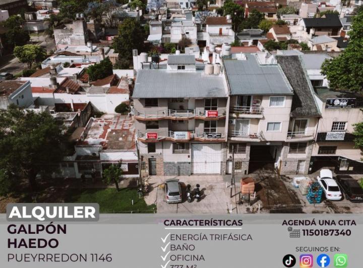 Bodega-Galpón · 373m²