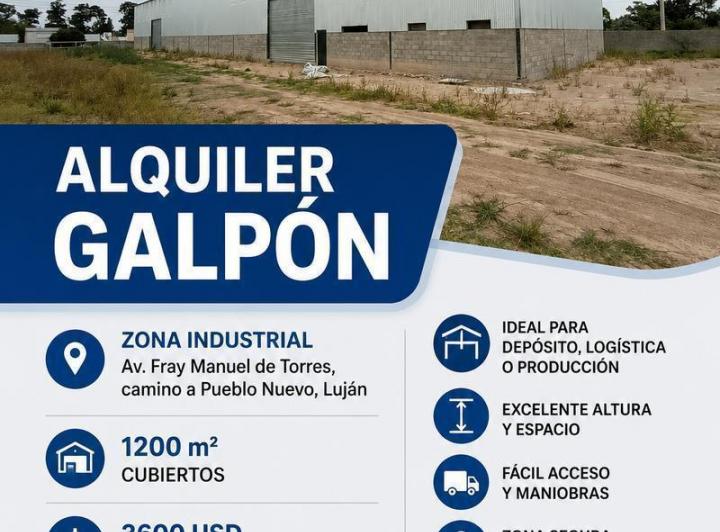 Bodega-Galpón · 1200m²