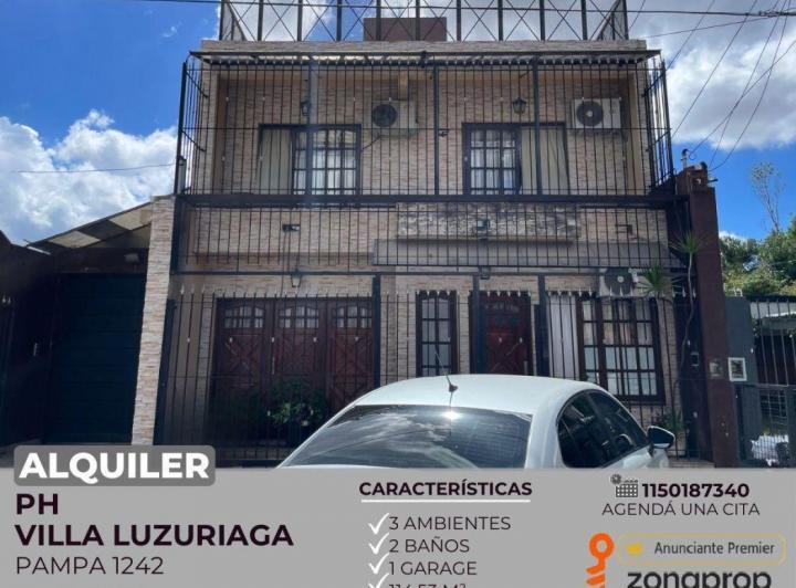 PH · 117m² · 3 Ambientes · 2 Cocheras