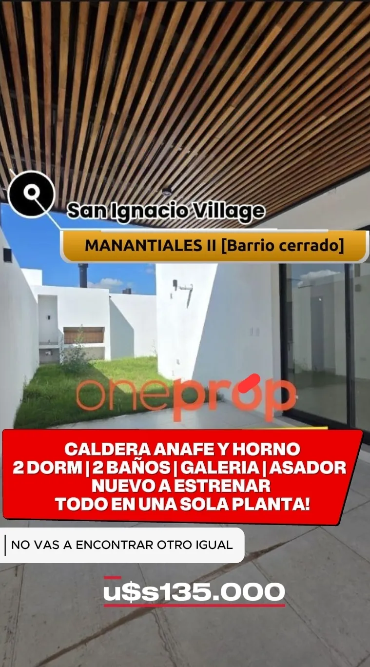 NO HAY UN DUPLEX A ESTRENAR CON ESTA DISTRIBUCION Y CALIDAD CONSTUCTIVA (CALDERA, ANAFE Y HORNO)