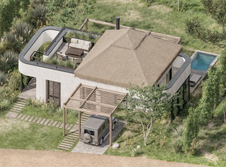 Casa · 64m² · 2 Ambientes · 1 Cochera