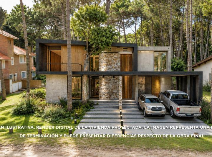 Casa · 241m² · 6 Ambientes · 1 Cochera