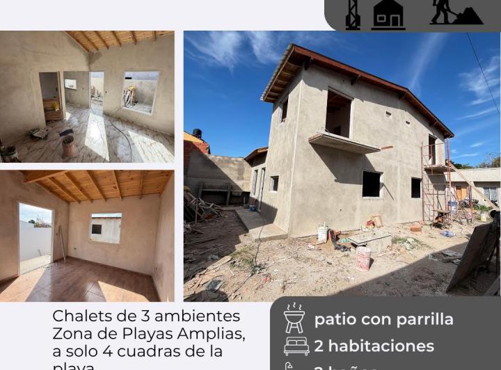 Casa · 60m² · 3 Ambientes · 1 Cochera