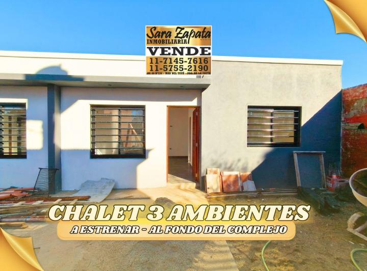 Casa · 90m² · 3 Ambientes · 1 Cochera