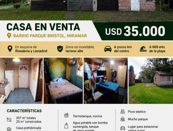 Casa · 25m² · 2 Ambientes