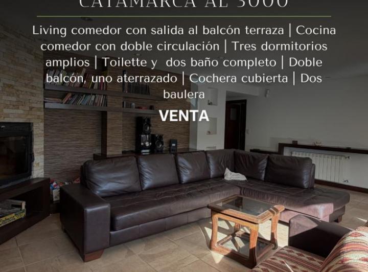 Departamento · 160m² · 4 Ambientes · 1 Cochera