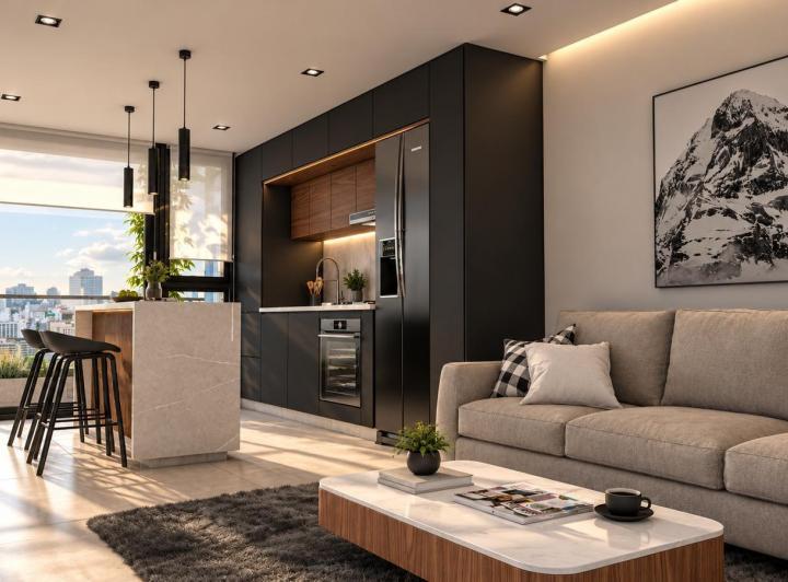 Departamento · 69m² · 3 Ambientes · 1 Cochera