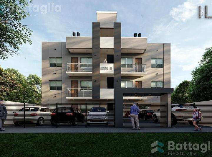 Departamento · 38m² · 3 Ambientes · 1 Cochera
