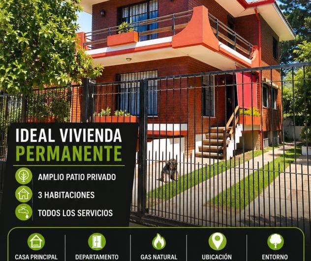 Departamento · 137m² · 3 Ambientes · 1 Cochera
